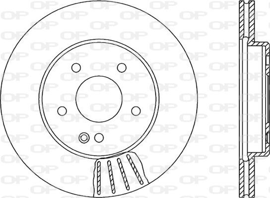 OPEN PARTS Jarrulevy BDR1296.20